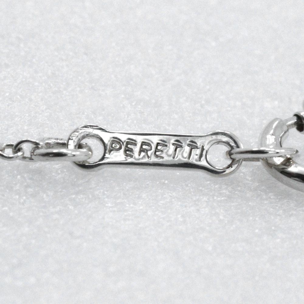 TIFFANY&Co. Teardrop Necklace Elsa Peretti Silver925 1.8g Women Used