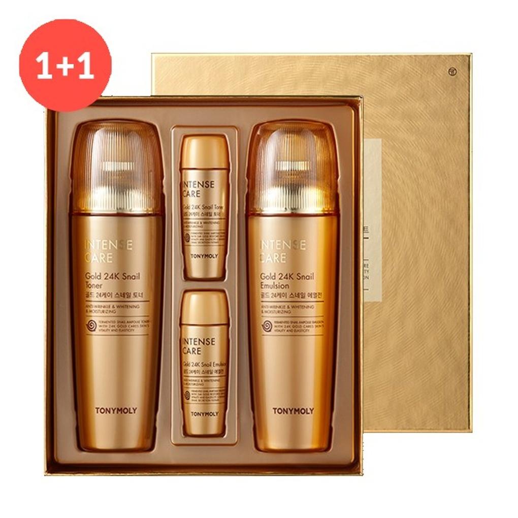 

(1+1) Intense Care Gold 24K Snail 2-piece Set