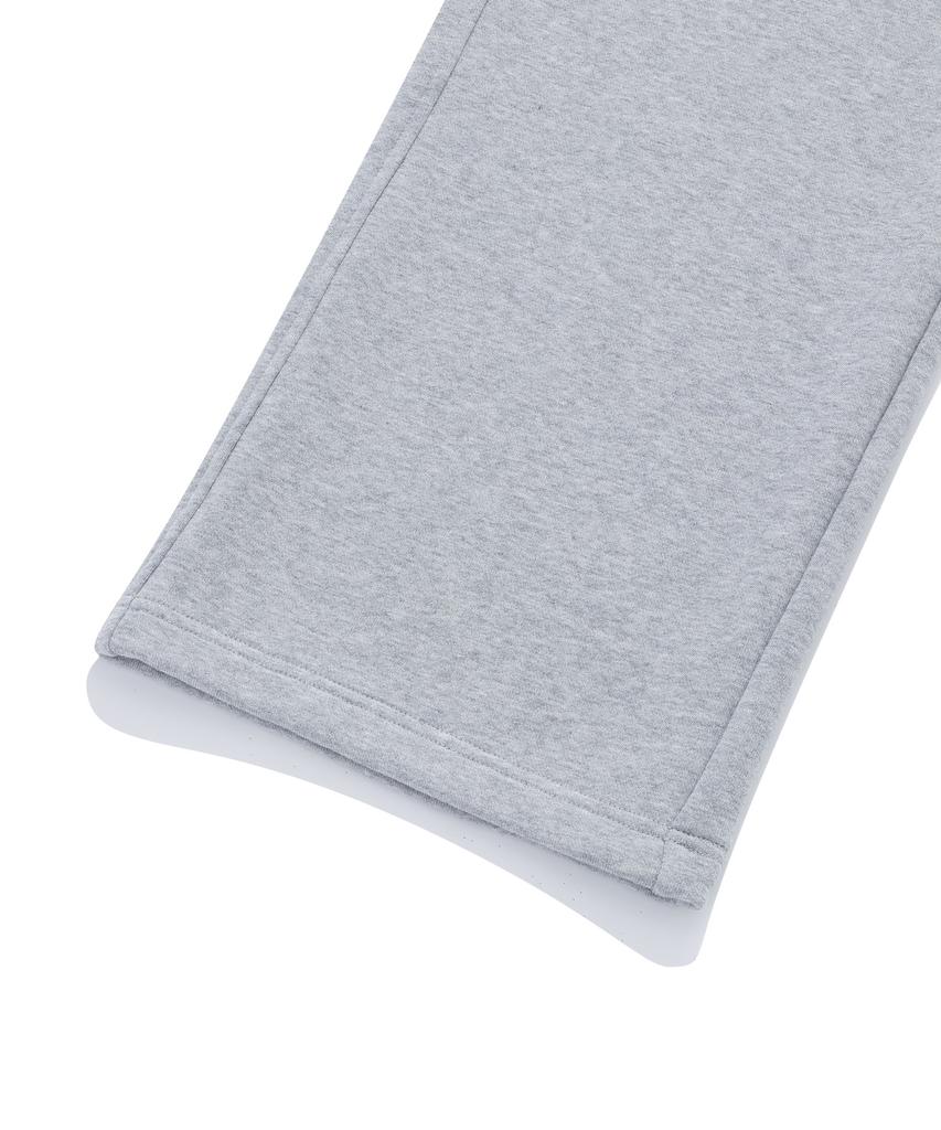 COVERNAT C Logo Sweat Wide Pants Melange Gray