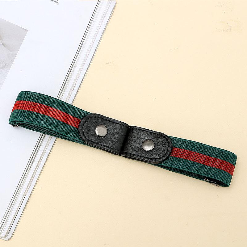 Vanli Seamless Elastic Belt: Invisible, Adjustable Waistband for Men, Women, and Student Jeans