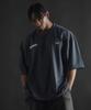 PHERMENON [2Pack] Oversized Rugby Jersey Short Sleeve (3 Colors)