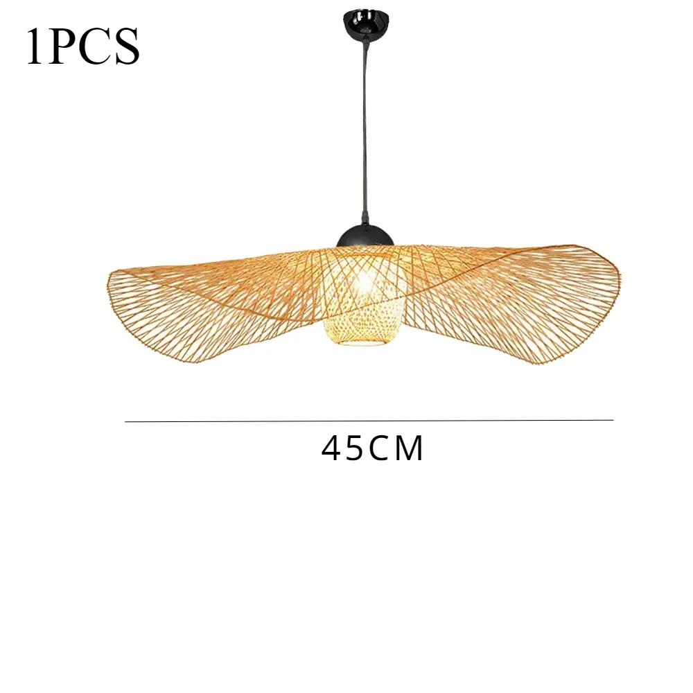 

Подвесной светильник Высококачественные подвесные светильники из бамбука и ротанга Украшения для дома Корзина из ротанга Подвесной светильник E27 3000K