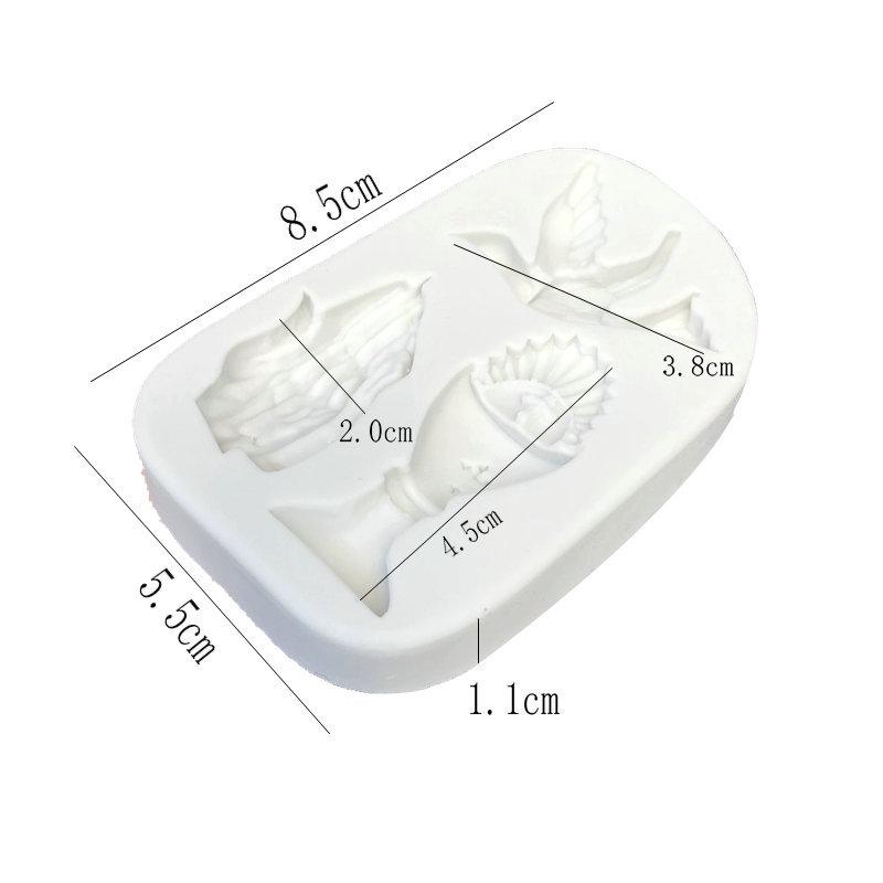 

Peace Dove Silicone Cake Mold for Fondant & Chocolate Decorations