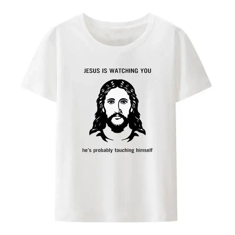 Jesus Cross Fit Graphic Print T Shirt Men Women Funny Gym Enthusiast Short Sleeve Plus Size T Shirt Unisex High Quality 50975