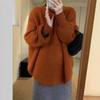 Loose Mid-length Sweater Pullover Top