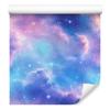 Watercolor Galaxy Blue, Lavender Mountain Wallpaper 50x1000