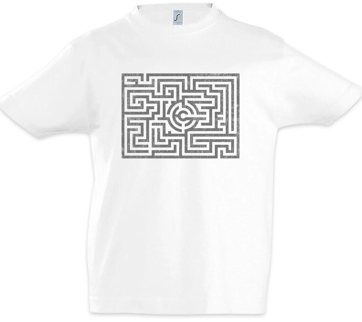 Maze I Kids Boys kids boys T-Shirt Maze Mysticism Hypnosis Hypnotize Spiral Circle 160