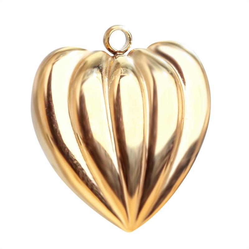 Cross Retro Stainless Steel Heart Pendant Jewelry Collection: Bracelet, Necklace, Earrings, Charms