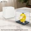 10715 Display Box Decorative Ornament Scene Transparent Cover Children Assemble Small Particle Building Block Toy