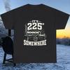 225 Somewhere Funny Smoker Bbq T Shirt Vintage Washed Versatile Fashion Unisex Top For Everyday Wear Stylish Designer Clothes