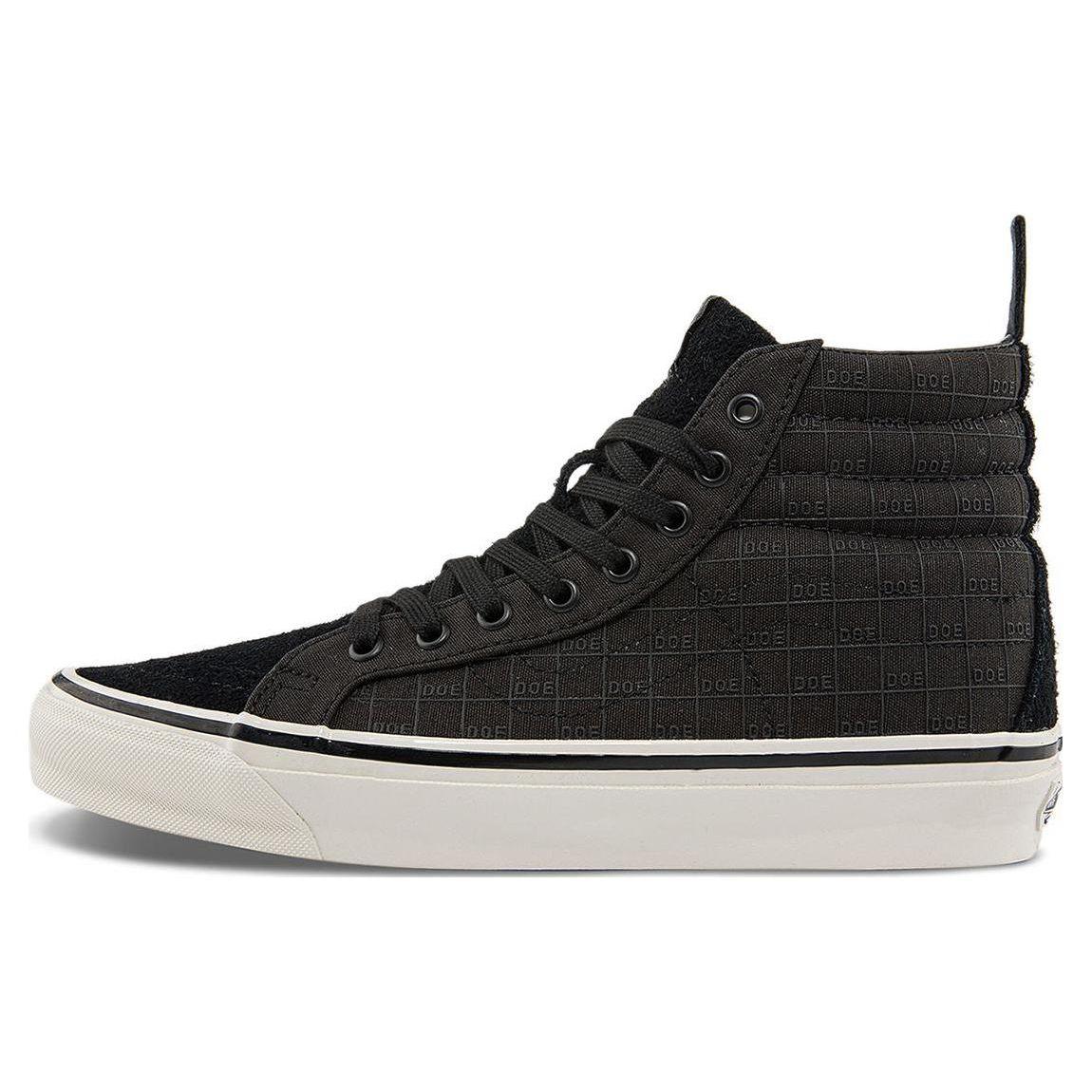 

Vans Doe X Sk8 Hi Lx Креативные Шахматные Прочные Дышащие Высокие Кеды для Скейтбординга Унисекс кроссовки Черные VN0A4BVBBPT 40
