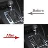 Car Carbon Fiber Sticker Gear Shift Display Panel Frame Trim For  A3 8V 2014-2019 Auto Accessories Interior Decoration LHD