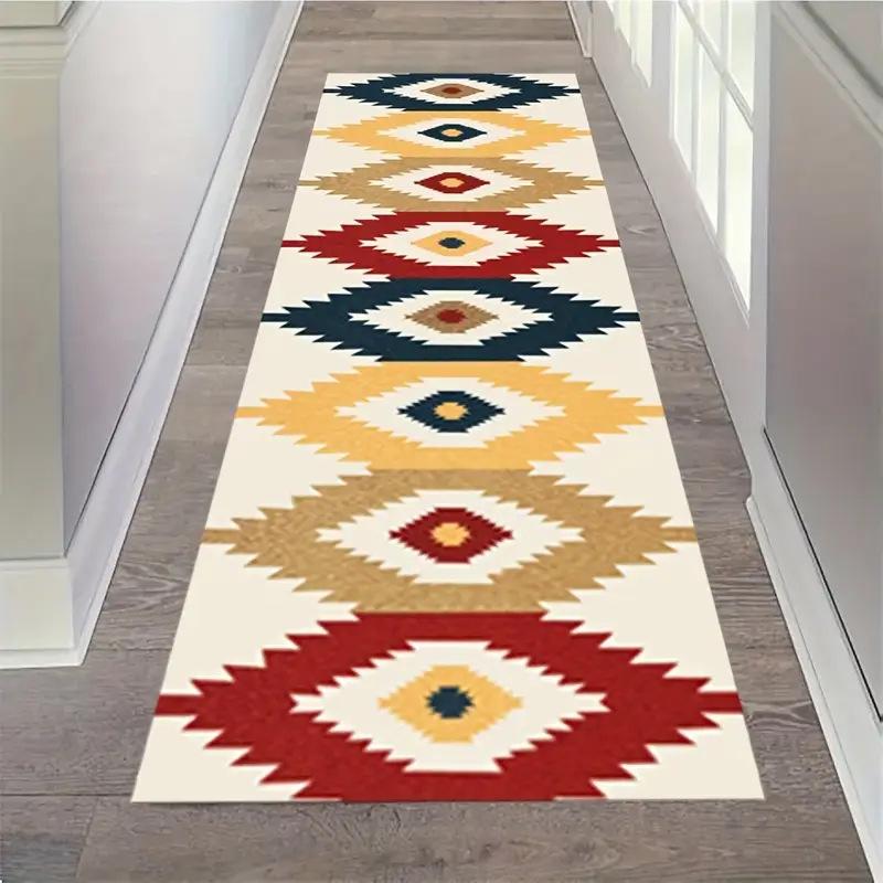 VIKAMA Imitation Cashmere Anti-Slip Carpet - Durable And Stain-Resistant Long-Strip Window Seat Pad For Home Decoration
