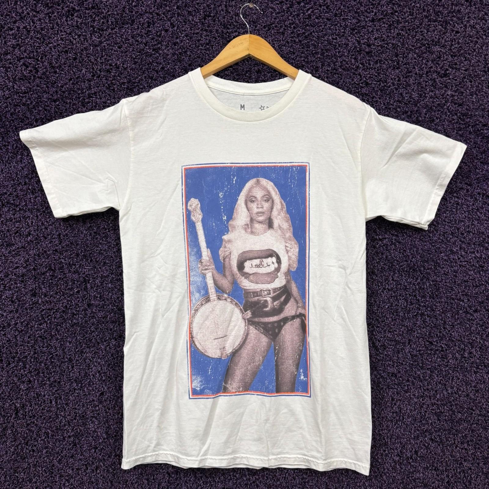 Beyoncé Banjo Poster The Cowboy Carter Tour Stops T-Shirt M XXXL