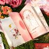 Rose Style Exquisite Diary Notebook Alien Hollow Out Multi Layer Retro Rose Notebook Color Pages Portable Romantic Diary Planner