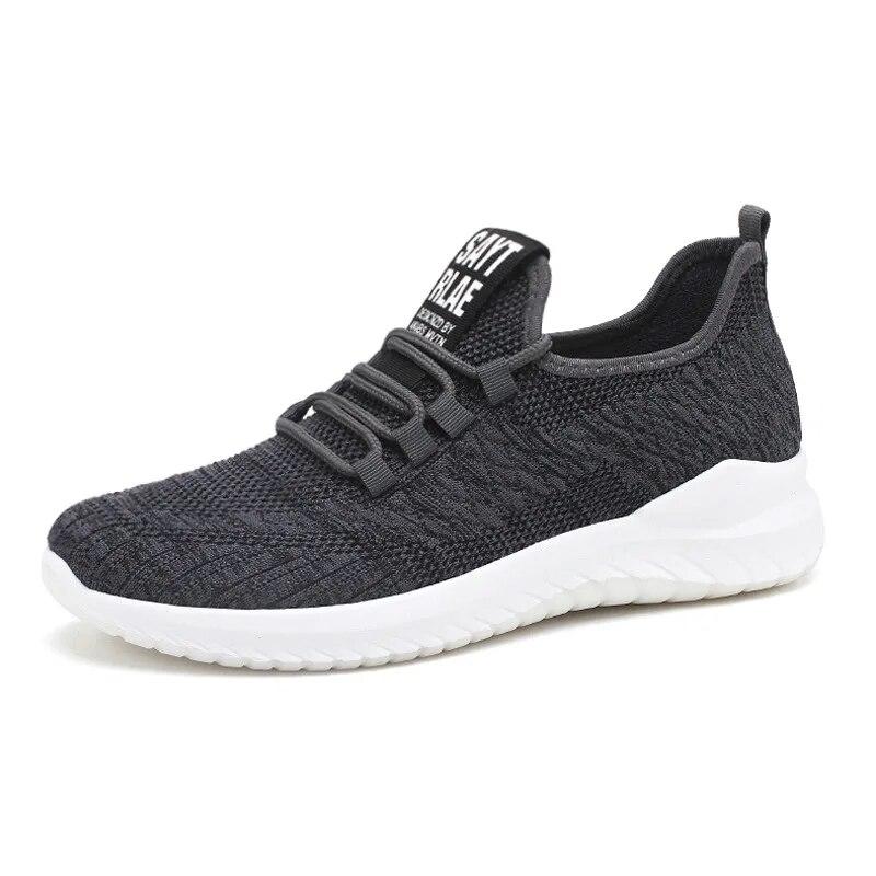 Casual Sneakers Men's Shoes Breathable Running Shoes Korean Fashi Trend Mesh Surface Shoes