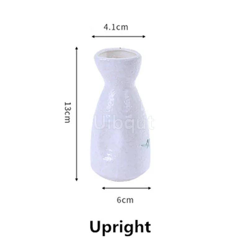 Sushi Shop Sashimi Plate Decoration Ceramic Small Bottle Dry Ice Japanese Kitchen Tableware Restaurant Toothpick Holder Storage