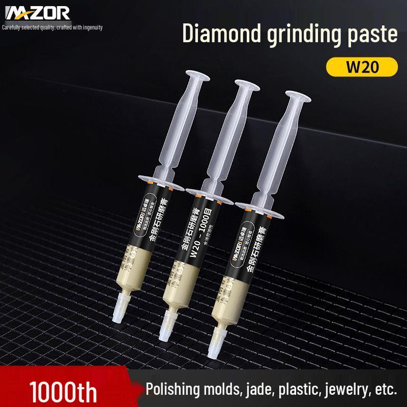 Diamond Grinding and Polishing Paste Set for Metal, Jade, and Emerald Surfaces