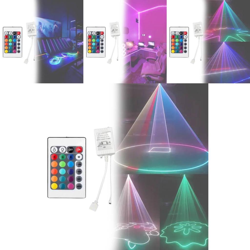 Led Light Strip Dimming Controller With Infrared Remote For Diy Lighting Projects