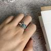Cat Ring Retro Animal Ring Open Adjustable Middle Finger Index-Finger Rings Women Jewelries Gift for Girl Teen