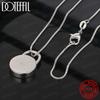 Xiaomi Colier pandantiv rafinat din argint sterling 925 în formă de inimă - Un accesoriu elegant pentru nuntă/petrecere pentru femei și prietene