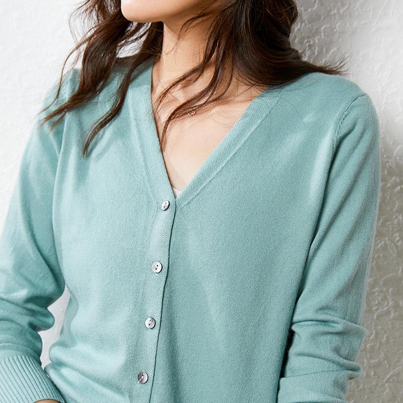 Women's Autumn/Winter 2024 Knit Cardigan Coat - Loose Fit Sweater Outerwear