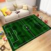 Basketball Court Area Rug Non-Slip Basketball Field Carpet Kid Basketball Sports Rugs Floor Mat for Living Room Playroom Decor