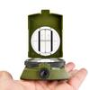 K4580S Multi-functional Outdoor Compass - High-precision Engineering Plastic for Professional Camping and Teaching Aid