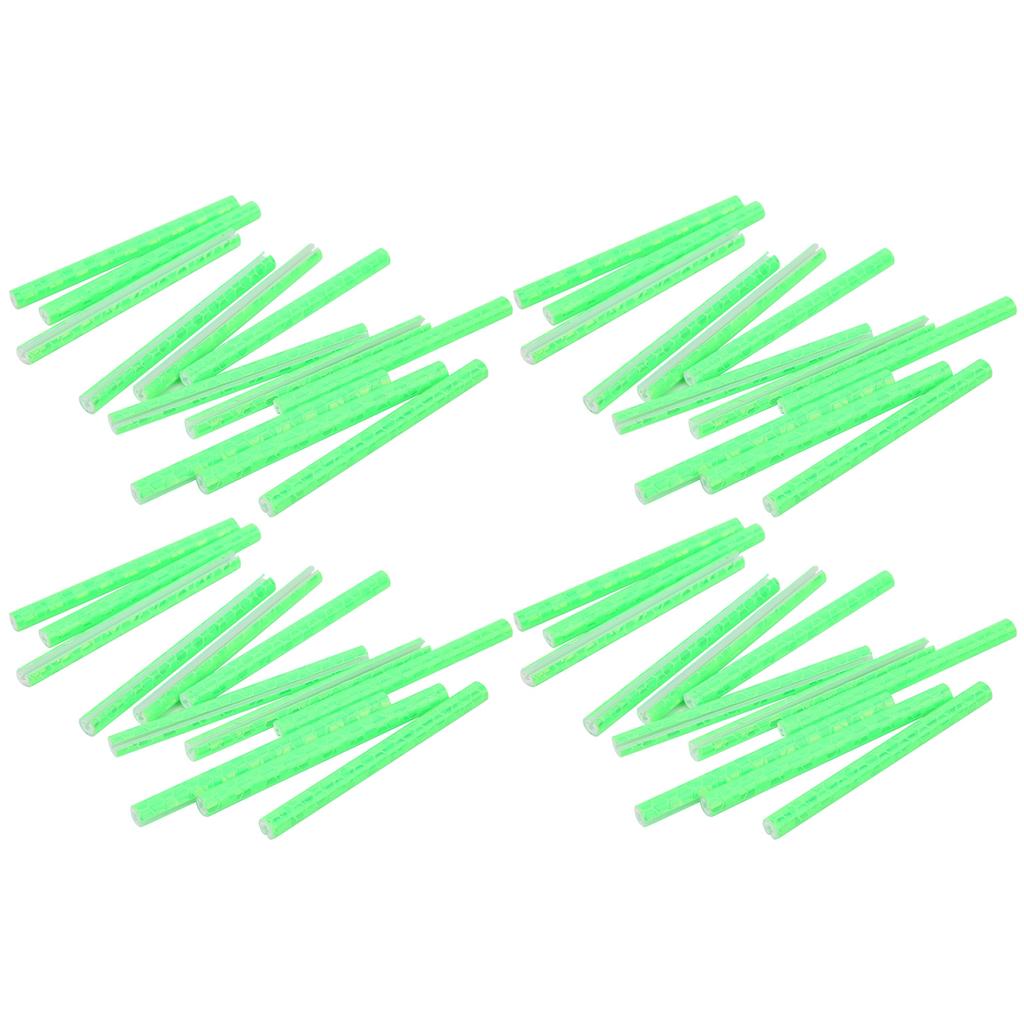 4 Stück Fahrrad Speichenreflektor Fahrrad Radfahren Warnung Reflektierende Clips Röhre (Grün)