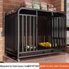 Large Pet Cage: Multi-Sized Dog & Cat Enclosure with Toilet Space