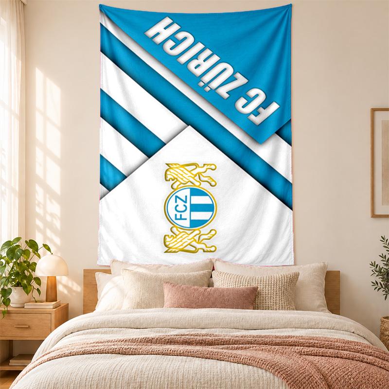 FC Zurich Tapestry highquality for decorating living room bedroom dorm walls ideal as bedroom wallart orholiday gift