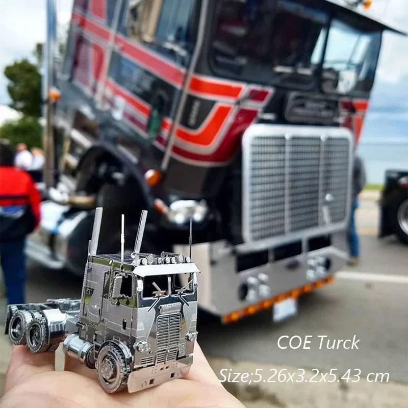 

Сделай сам Ручной 3D Металлический Пазл Тяжёлый Снегоуборочный Грузовик Самосвал COE FLE Грузовик Лесовоз Модель Сборный Пазл Игрушки Для Взрослого