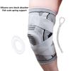 Compression Knee Brace Support Sleeve for Men and Women Adjustable Fit with Elastic Straps Breathable Fabric for Sports and Joint Pain Relief