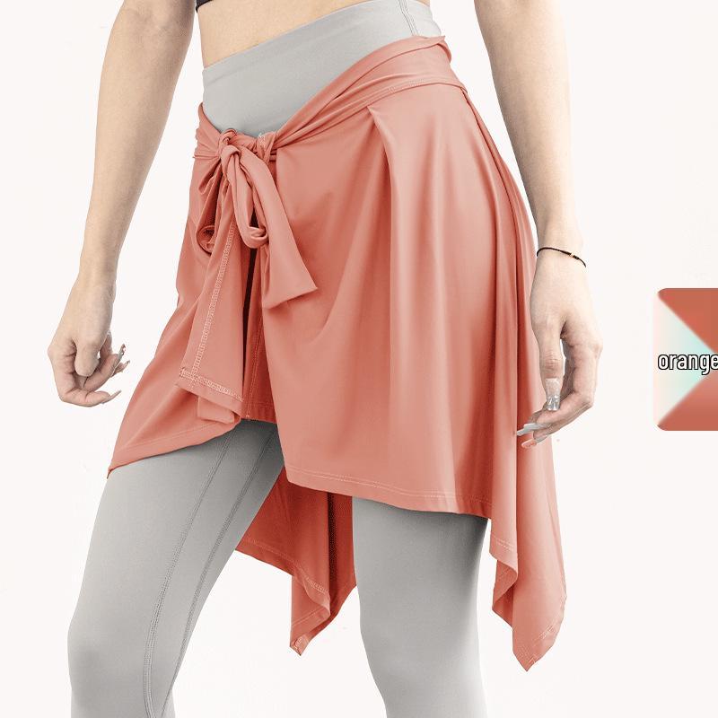 

Спортивная юбка для йоги на бретелях – стиль балетного танца, дизайн «два в одном» One Size