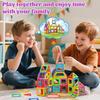 Magnetic Building Blocks 3D STEM Constructor Set For Kids Educational Toys Multiple Shaped Magnetic Building Blocks 35/65/95PCS