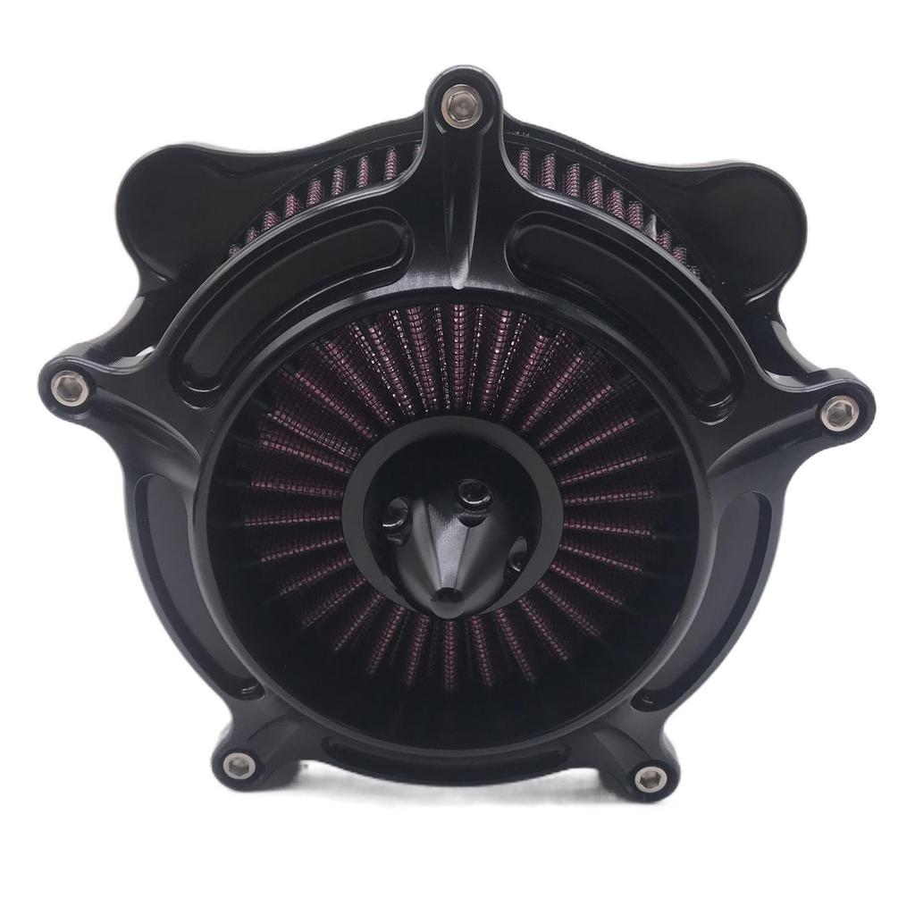 Black Exposed Filter for 2008-2019 Harley FLHR Road King