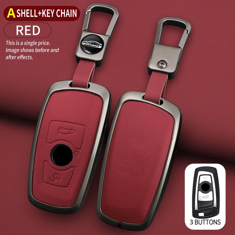 

Zinc Alloy Car Key Case Cover Shell Holder Fob For Bmw F20 F30 G20 F31 F34 F10 G30 F11 X3 F25 X4 I3 M3 M4 1 3 5 Series Accessory