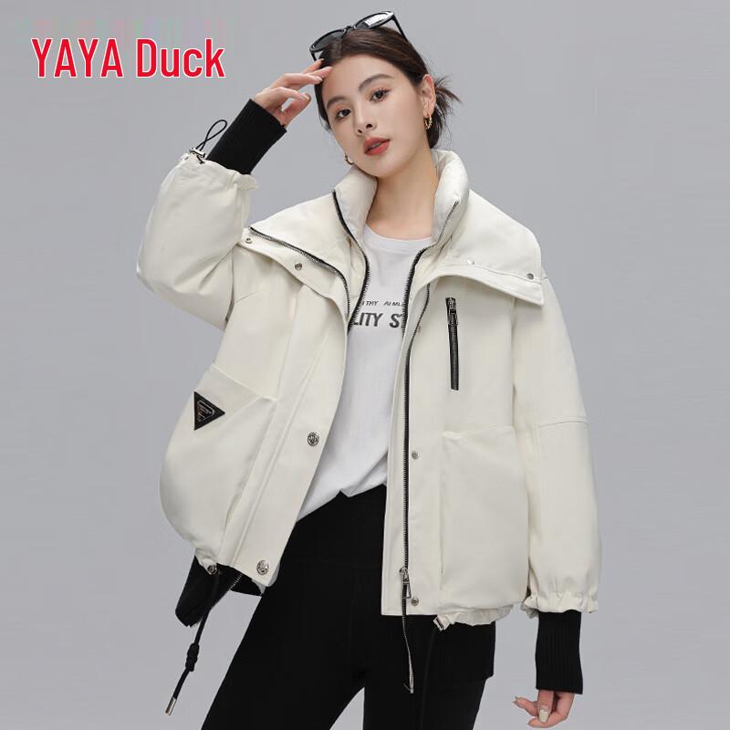 

Женская осенне-зимняя пуховая куртка с капюшоном для улицы YAYA M