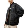 Anta Life Series Logo Print Zip Jacket Men Outerwear Black 152218606-2
