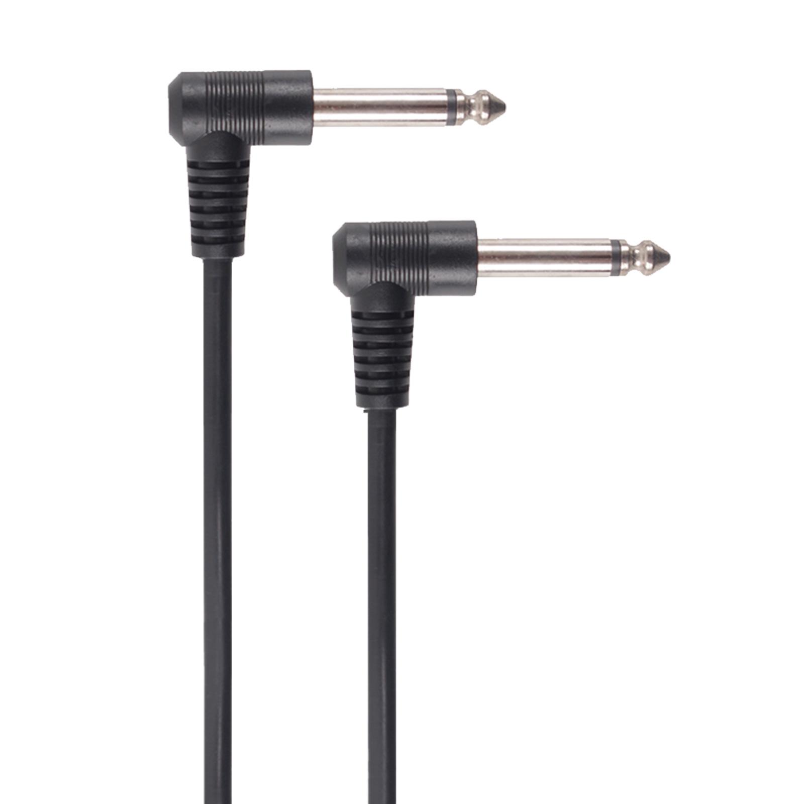 

Guitar Instrument Cable Professional Keyboard Cable 60cm Electric Instrument Cable for Electric Guitar Bass Keyboard