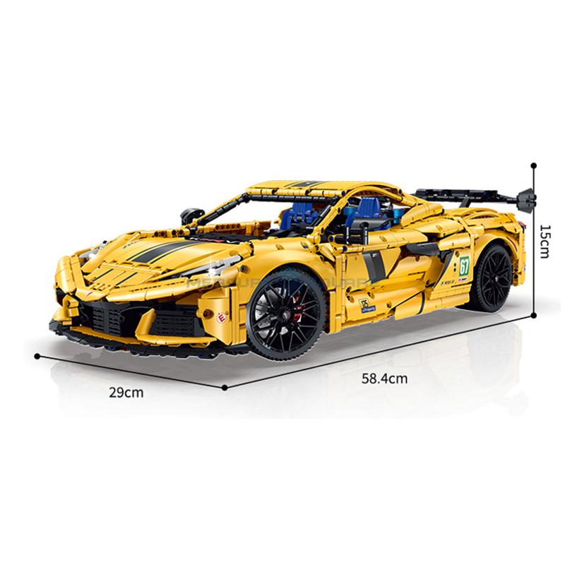 

МОК 3788 шт. 1:8 Technic Super Sport Racing Car Модель Конструкторы Строительные блоки День рождения Рождественская игрушка в подарок для мальчиков и взрослых No Box