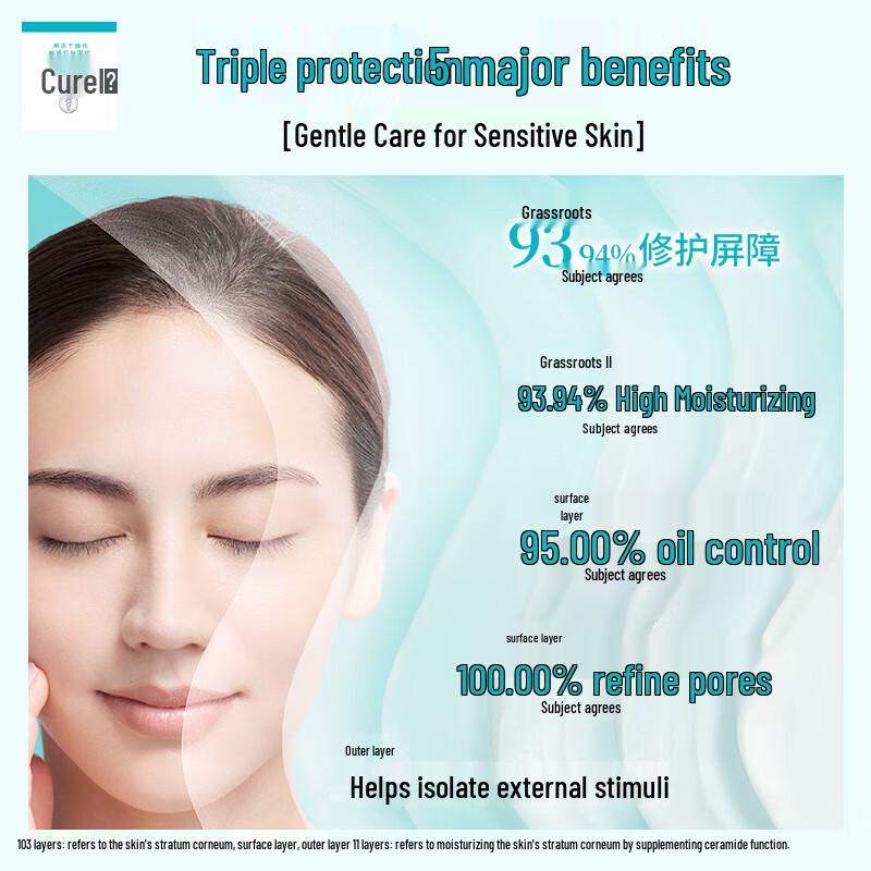 

Curel Skin Repair Tone-Up Cream 34g