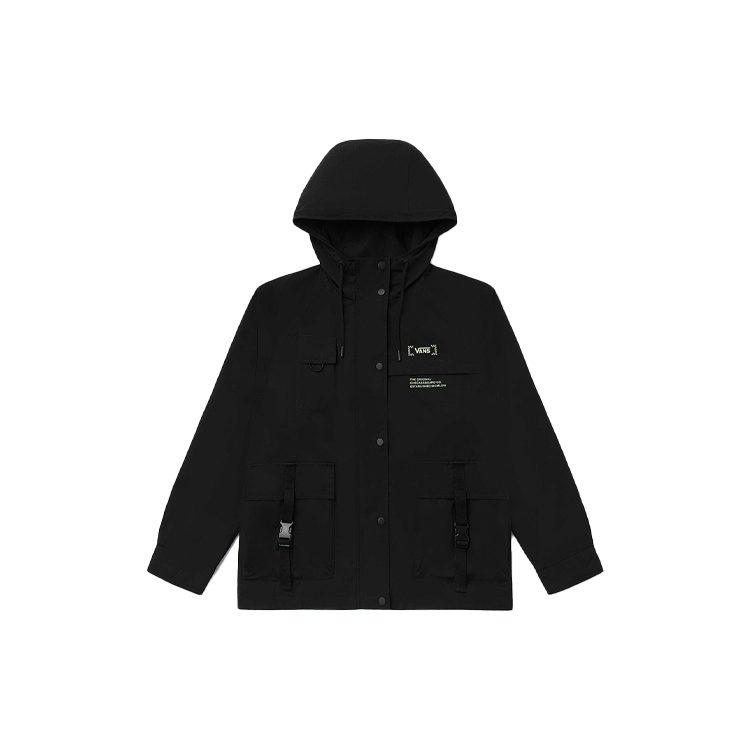 Vans Jackets Women's Black Hooded Moderate Other VN0A7PZUBLK