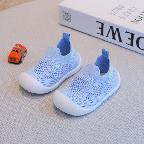 Baby's soft soled walking shoes, breathable mesh socks, one foot stepping baby walking shoes