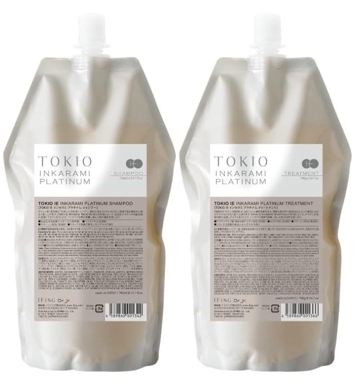 

TOKIO IE Inkarami Шампунь 700 мл Кондиционер 700 г Рефил Салонный Уход Сделано в Японии 700 мл Премиум/Платиновый и Набор, Кондиционер, Несмываемый Уход, Эксклюзивный,
