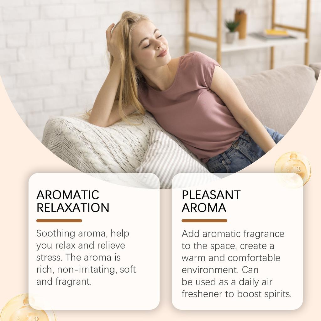 Aromatherapy Diffuser Supplement, Emitting Aroma To Create A Warm Atmosphere To Add Emotional 100ml