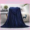 Solid Simple Color Soft Plush Blanket For Napping Sofa And Daily Bedroom Use