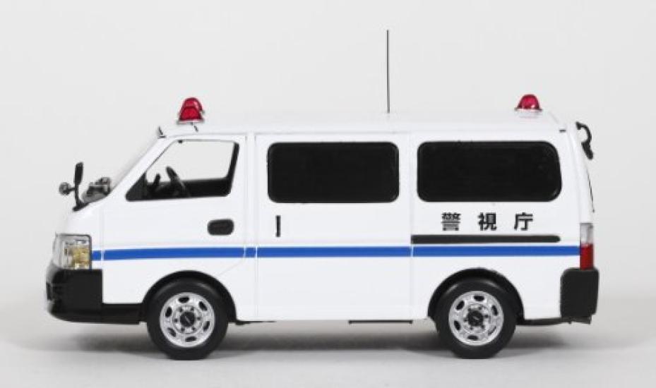 Nissan Caravan 2008 Metropolitan Police Department Kriminalabteilung Identifizierungsabteilung Identifizierungsfahrzeug Fertigprodukt RAI'S 1/43