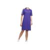 adidas Neo X Honor Of Kings Kollaboration Gongsun Li Lässiges Sportliches Rundhals Gerades Midi-Kleid Atmungsaktives Kurzarmkleid Damenkleider FS6132