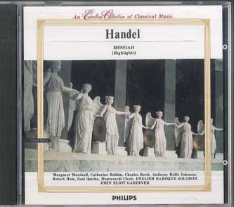 

CD - Handel: Messiah MP156 PHILIPS Japan Classical Used